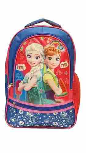 Kids Stylish And Durable Water Proof Cartoon Printed Multicolor School Bag