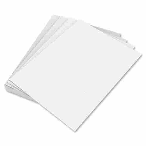 Sparkling And Glossy Environment Safe Rectangular Plain White A4 Size Paper