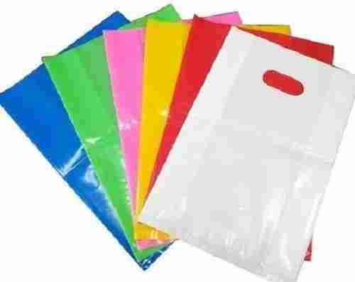 10x15 Inch Plain D Cut Waterproof Low Density Polyethylene Carry Bags