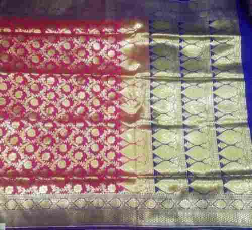 Banarasi katan silk saree alfi