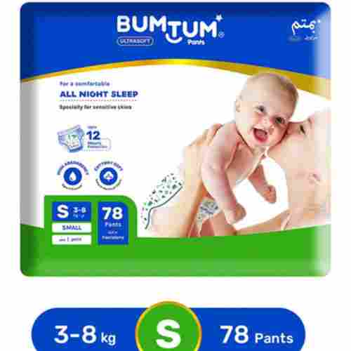 Bumtum baby diaper small size 78 pieces 