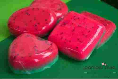 Red Watermelon Bathing Bar For Infant To Adult Use