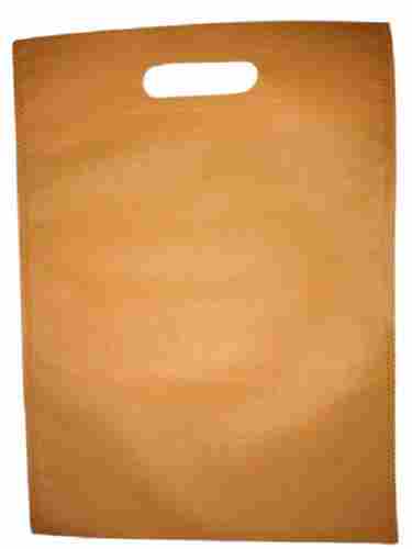 12 X 16 Inches Eco Friendly And Biodegradable Plain Non Woven D Cut Bags With Patch Handle