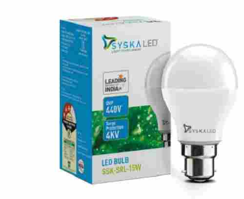 15 Watts 220 Volts 90 Grams 50 Hertz Indoor And Outdoor Polycarbonate Led Bulb