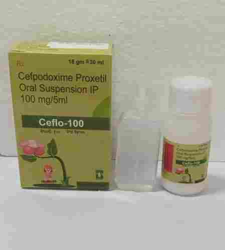 Ceflo-100 Cefpodoxime Proxetil 100 MG Pediatric Antibiotic Dry Syrup, 30 ML