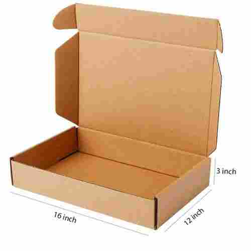 Matt Finished Plain Rectangular Cardboard Paper Box For Gifts 