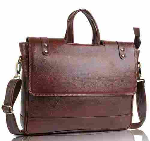 Office Bag Unisex Leather Bags, Size: 15.5*12*3