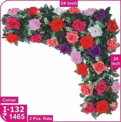 Plastic Decorative Artificial Flowers For Decoration, 2 To 3 Meter Length