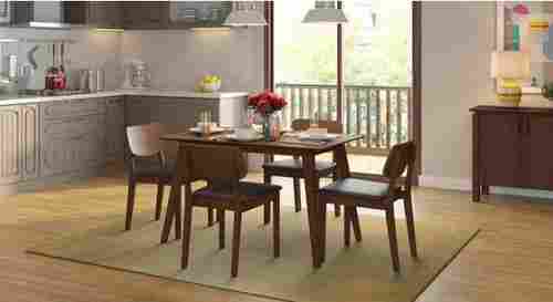 Strong And Long Durable Easy To Clean Termite Resistant 4 Seater Dining Table