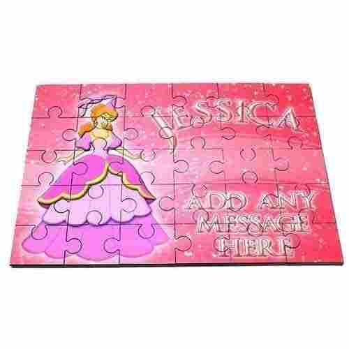 Multicolor Smooth Light Weight Rectangular Printed Puzzle Game For Kids