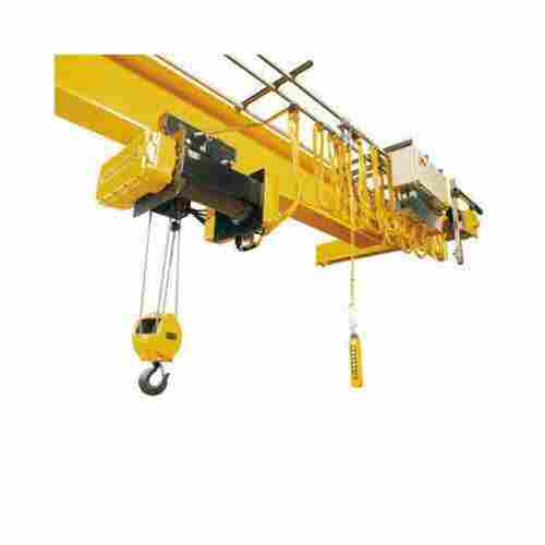 Single Girder Eot Crane Use For Warehouse And Factory, Yellow Color