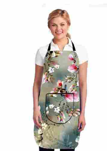 PVC Laminated Non Woven Kitchen Apron With Front Center Pocket