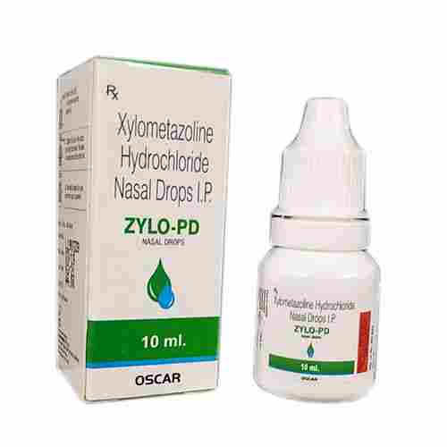 ZYLO-PD Xylometazoline Hydrochloride 0.5% Nasal Drops, 10 ML