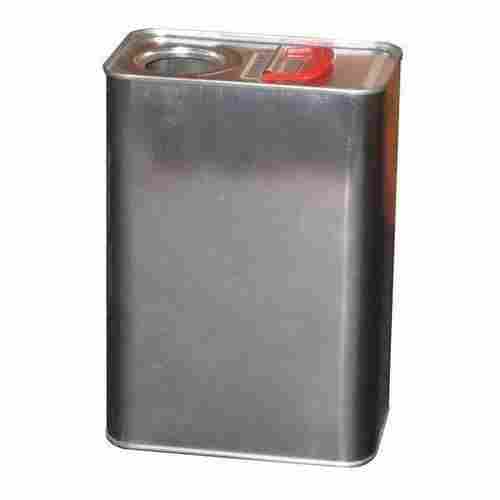 Lightweight And Durable Surface Finish Rectangular Shape Oil Tin Container