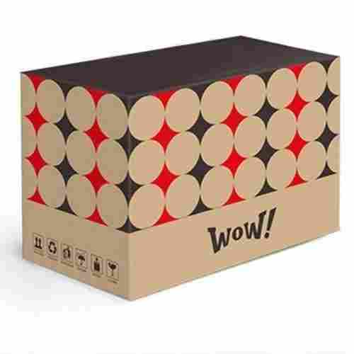 15 X 12 X 8 Centimetre Squared 10 Kilograms Printed Corrugated Carton Box