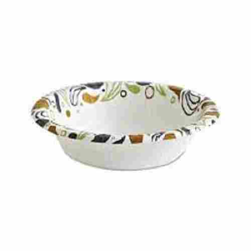 Attractive Safe To Use Lightweight Eco Friendly Printed White Paper Bowl