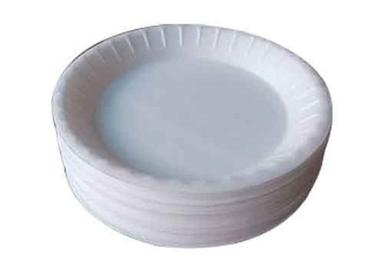 Eco Friendly Light Weight Biodegradable Round White Thermocol Disposable Plate