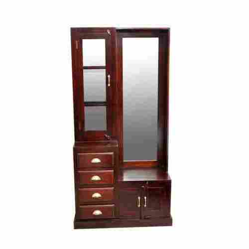 Environmental Friendly Brown Wooden Dressing Table