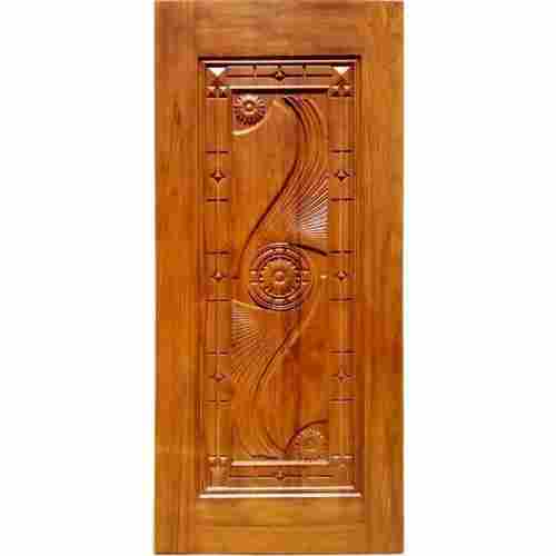  Durable Polished Modern Brown Designer Wooden Door