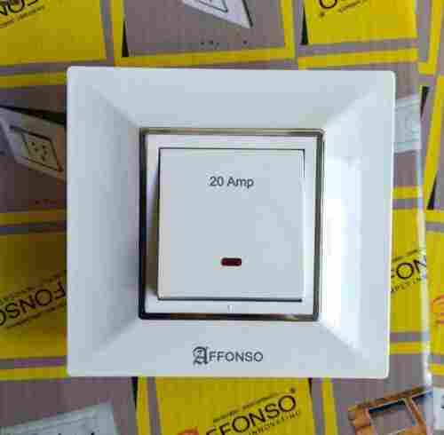 20 Ampere Affonso Polycarbonate Modular Switch Plate For Electrical Uses