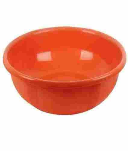 Plastic Semi Round Ghamela In Orange Color, 5-10 Mm Thickness