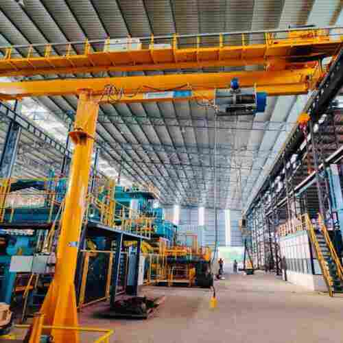 Floor Mounted Pillar And Wall Mounted Jib Crane For Construction