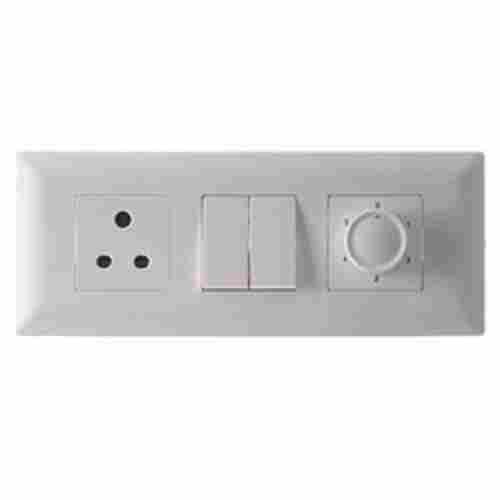 280 Voltage And 15 Ampere Current White Color Modular Switches