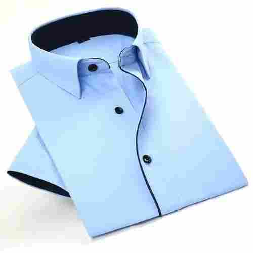 Cotton Full Sleeves Men'S Plain Formal Shirt