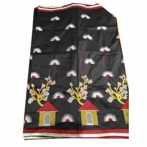 Designer Handloom Cotton Printed Saree For Ladies