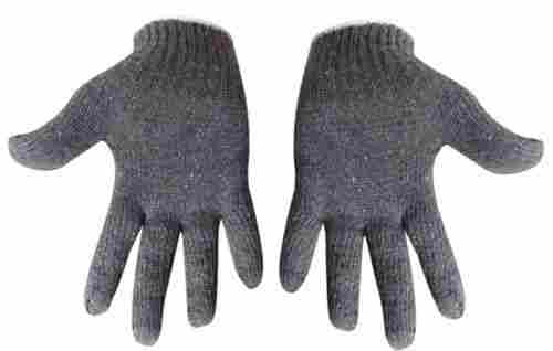 Hand Knitted Cotton Full Fingered Hand Gloves