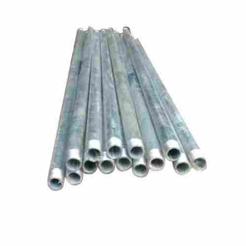 Round Silver Iron Pipes 