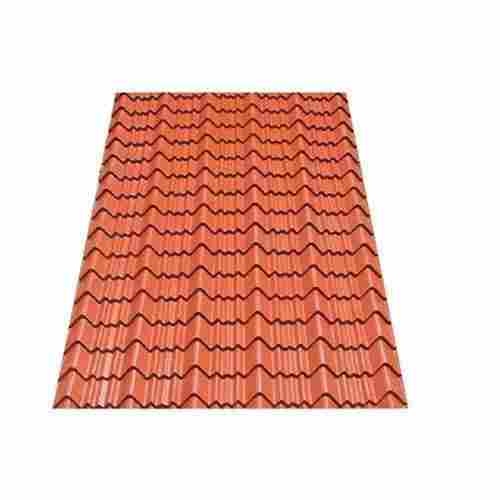 Weather Resistance Strong Rectangular Polished Pvc Tile Roofing Sheet 