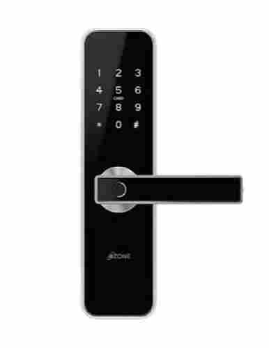 Abs Plastic + Zinc Alloy Rectangular Key Lock Fingerprint Access Electronic Bio Metric Door Lock 