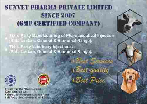 Veterinary Third Party Manufacturing Of Injectable Products
