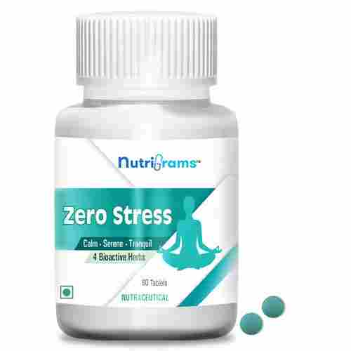 Zero Stress- Anti Stress Herbal And Ayurvedic Tablets
