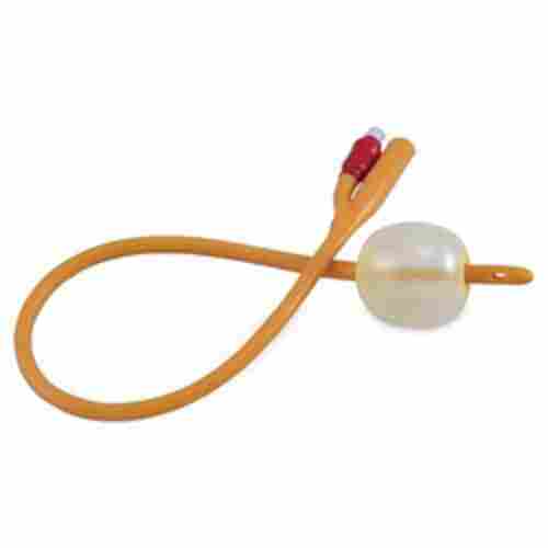 Transparent Silicon and Rubber 2 Way Foley Balloon Catheter for Hospital