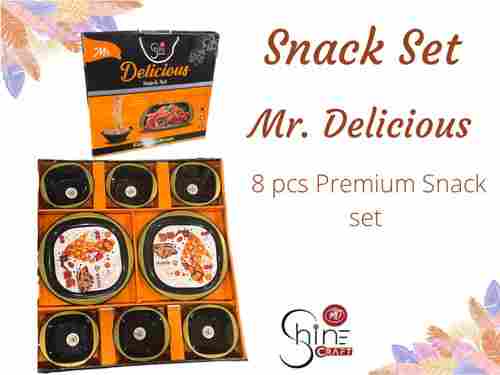 Best Price Washable Modern Kitchenware Premium Snack Set With 8 Piece