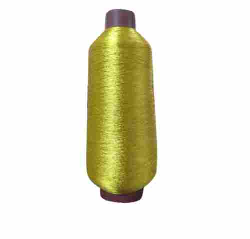 740 Meter Long And Pure Cotton Plain Gold Covered Zari Thread