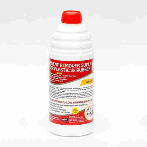 Cement Stain Remover From Mild Steel Plastic And Rubber Surface