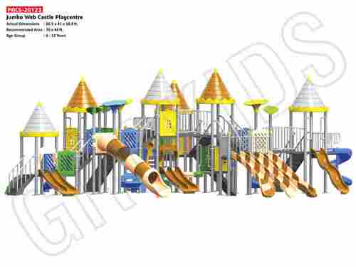 Jumbo Web Castle Playcentre for 6-12 Years Age Group