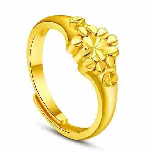 Ladies Light Weight Elegant Look Fancy And Stylish Beautiful Gold Finger Ring