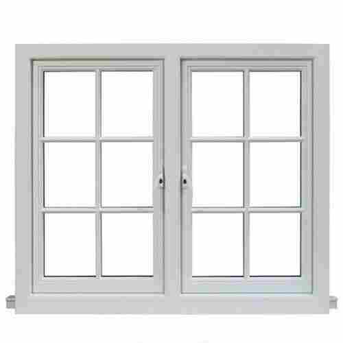 Water Resistant Glass Double Door Outward Open Style Hinged Windows With Aluminum Frame