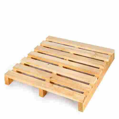 4-5 Inch Height Rectangular Brown Wooden Pallets For Packaging