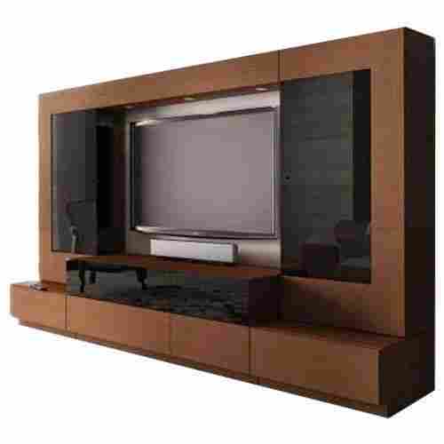 Easy To Install Termite Resistance Wall Mounted Wooden Modular TV Unit