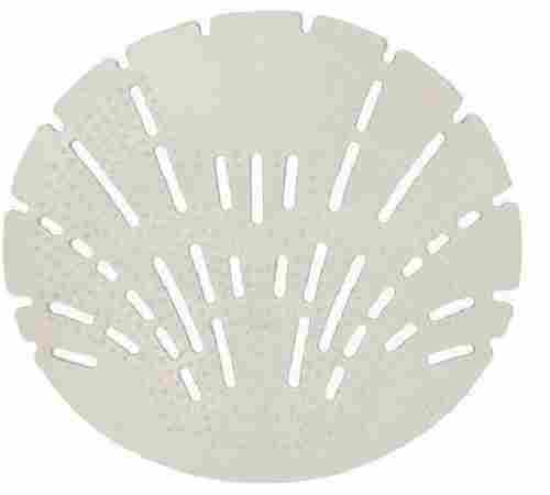 Long Lasting Plastic Round Shaped Toilet Urinal Screen, 6.1 Inches And 1.1 Mm Thick 