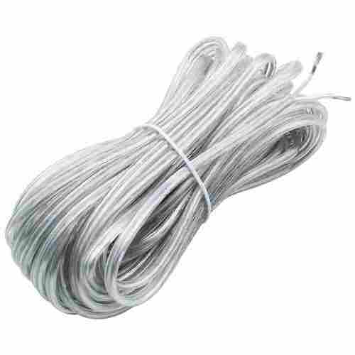 Flexible Portable And Heat Resistance Transparent White Electrical Wire