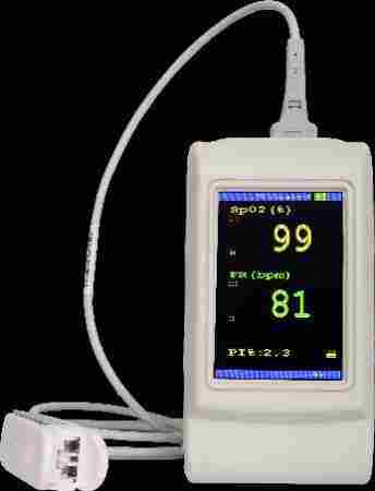 Portable Battery Operated Digital Handheld Clinical Pulse Oximeter With LCD Display