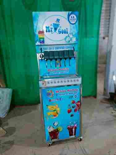 Stainless Steel Body Fully Automatic Soda Machine