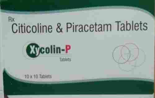 Xycolin P Citicoline 500mg Piracetam 800 Mg