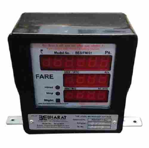 18 Voltage And LCD Type Display ABS Plastic Digital Taxi Fare Meter